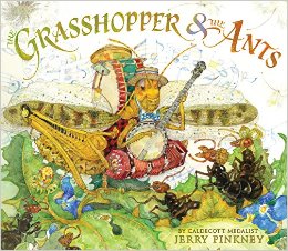 the grasshopper and the ants cover image
