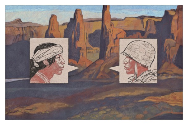 the-navajo-code-talkers-illustration-by-gary-kelley